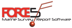 Force 5 Marine Survey Report Software